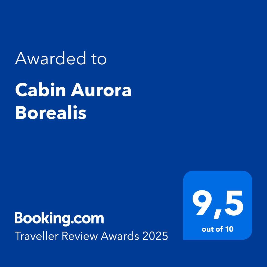 Cabin Aurora Borealis Sommaroy Exterior photo